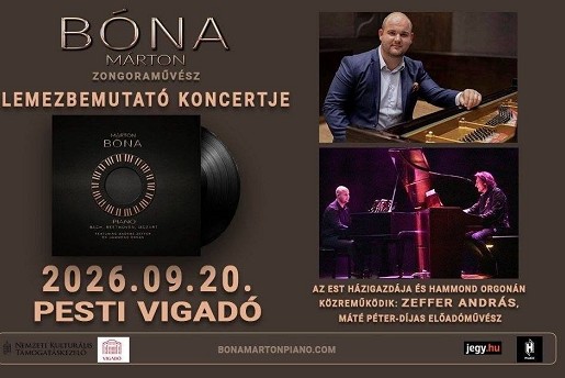 Lemezbemutató koncert a Vigadóban
